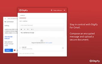 Digify for Gmail: Encrypt, track, and unsend