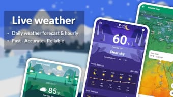 Live weather: Forecast widget