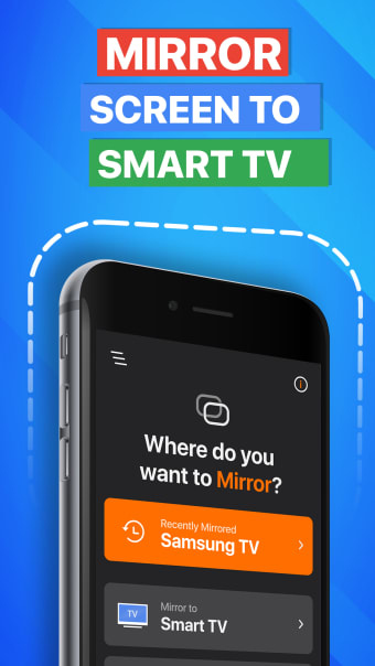Screen Mirror app