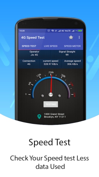 4G Speed Test & Meter
