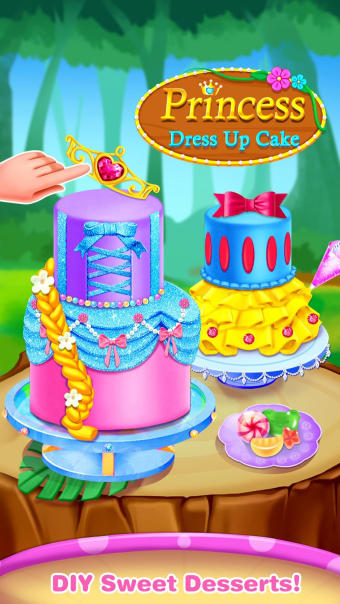 Princess Dress Up Cake - Comfy Cakes Baking Salon