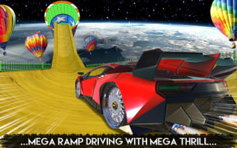 Crazy Car Stunt game mega ramp