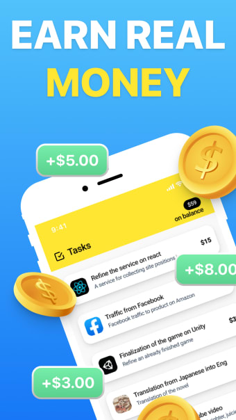Startask: CashReward App Cent