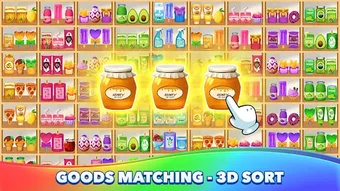 Goods Sort 3D: 3 Matching