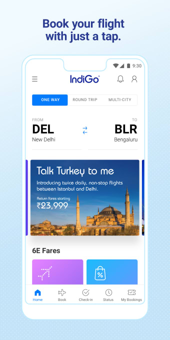 IndiGo: Flight Ticket App