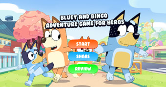 Bluey  Bingo Game family Run