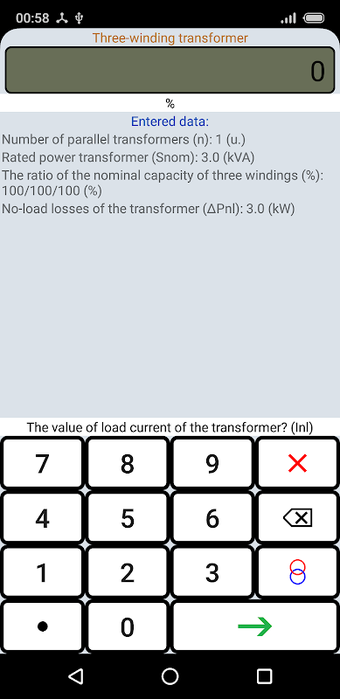 Transformer Calculator