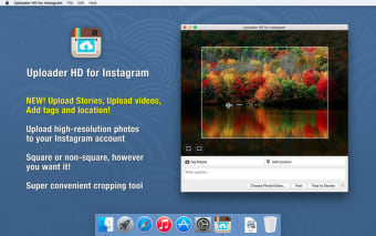 Uploader HD for Instagram Post HD photos videos stories
