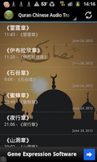 Quran Chinese Translation MP3
