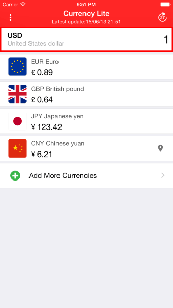 Currency Lite - Real Time