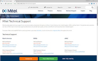 Mitel Connect Web Dialer