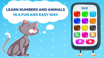 Phone for Kids. Baby Phone Sounds numbers pets.
