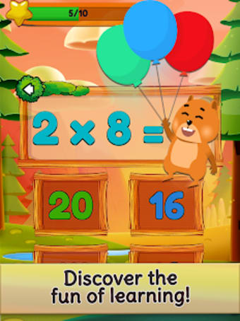 Times Tables: Mental Math Games for Kids Free