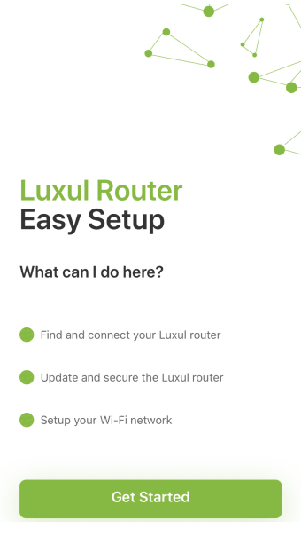 Luxul Easy Setup App