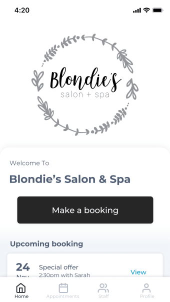 Blondies Salon  Spa