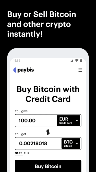Paybis Wallet: Buy Bitcoin