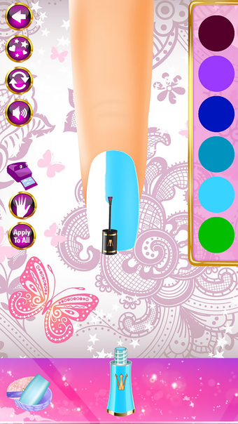 Princess Nail Spa - Girls Salon and Makeover Games