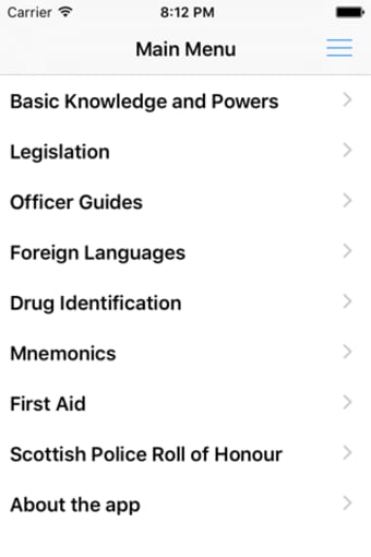 Scottish Police Reference