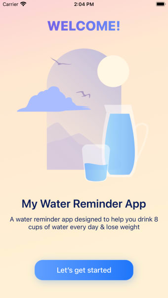 My Water Reminder  Tracker