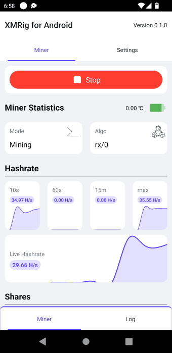 XMRig for Android