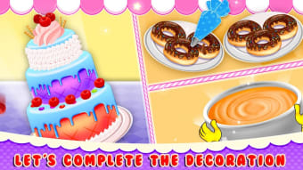 Sweet Cake Dessert Shop: Baking kitchen Games