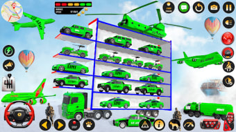 Army Car Transport Truck Sim