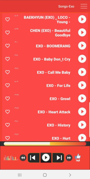 EXO Songs-Offline 2021