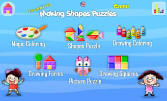 making shapes - puzzles