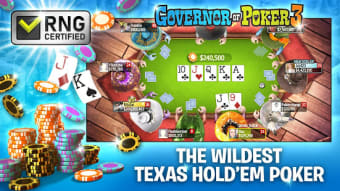 Governor of Poker 3 - Free Texas Holdem Card Games