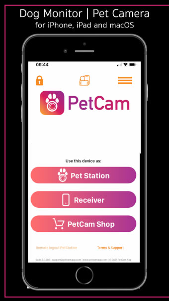 PetCam App - Dog Camera App