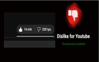 Dislike for Youtube