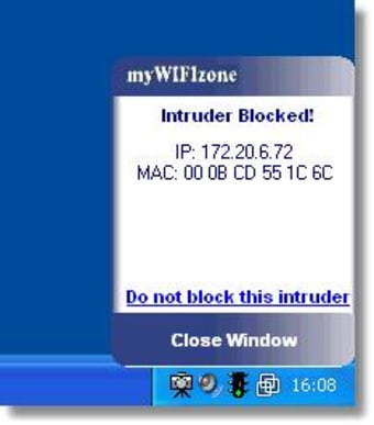 myWIFIzone Internet Access Blocker