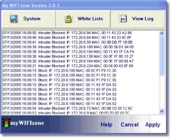 myWIFIzone Internet Access Blocker