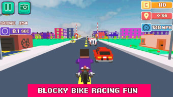 Blocky Moto Rider - Motorcycle SIM