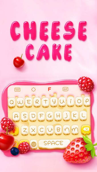 Cake keyboard Theme