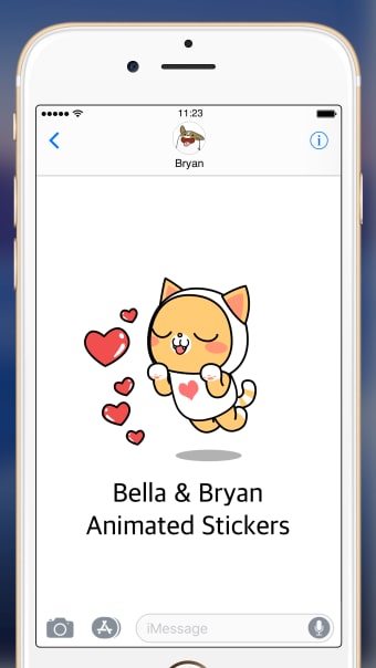 Bella and Bryan Stickers