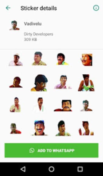 Tamil Stickers for WhatsApp WAStickerApp