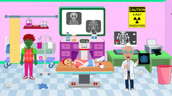 Pretend Play in Hospital: Fun Town Life Story