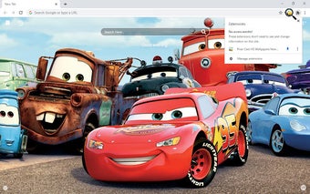 Pixar Cars HD Wallpapers New Tab