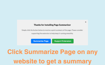 TLDR - Summarize Tool - Web Page Summarizer