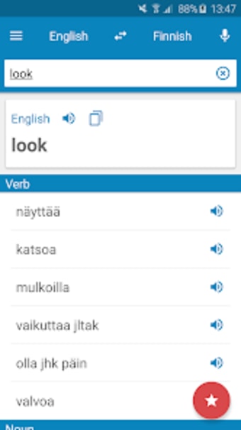 Finnish-English Dictionary