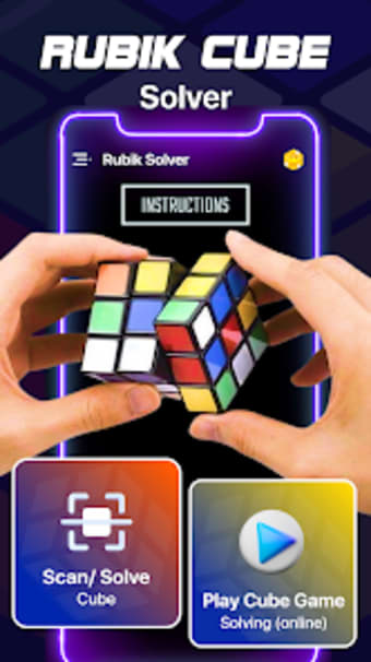 Rubiks Cube Puzzle Solver app
