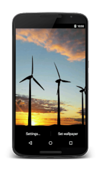 Windmills Video Live Wallpaper