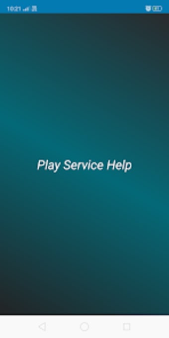 Play services error  infoupd