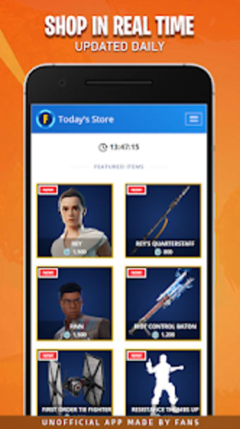 Shop Daily From Battle Royale: