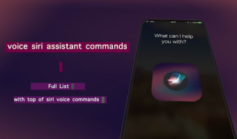 Siri Assistnt voice commands