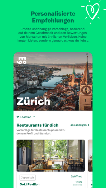 Taste Match: Restaurant finder