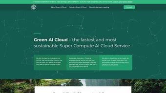 Imagen 0 para Green AI Cloud