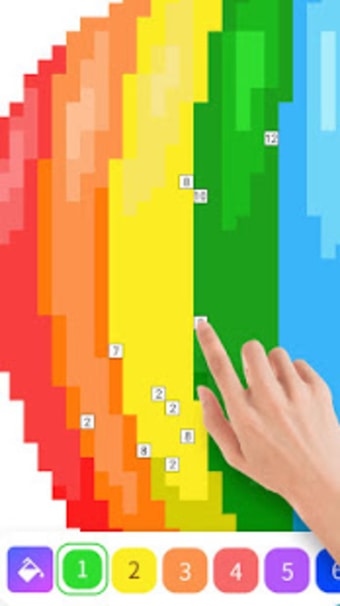 Pixelz  Color by Number Pixel Art Coloring Book