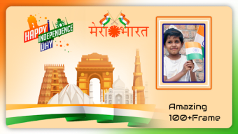 Independence Day Photo Frame - 15thAug Photo Maker